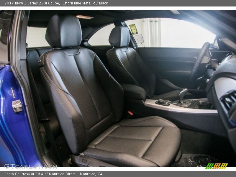 Estoril Blue Metallic / Black 2017 BMW 2 Series 230i Coupe