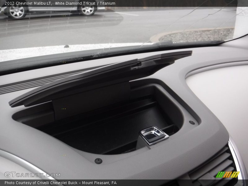 White Diamond Tricoat / Titanium 2012 Chevrolet Malibu LT