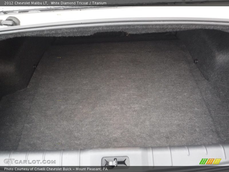 White Diamond Tricoat / Titanium 2012 Chevrolet Malibu LT