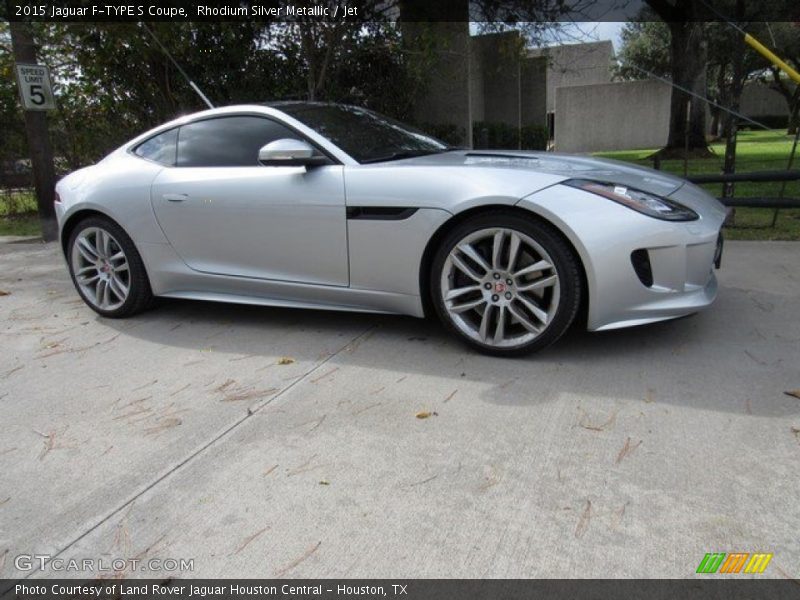  2015 F-TYPE S Coupe Rhodium Silver Metallic