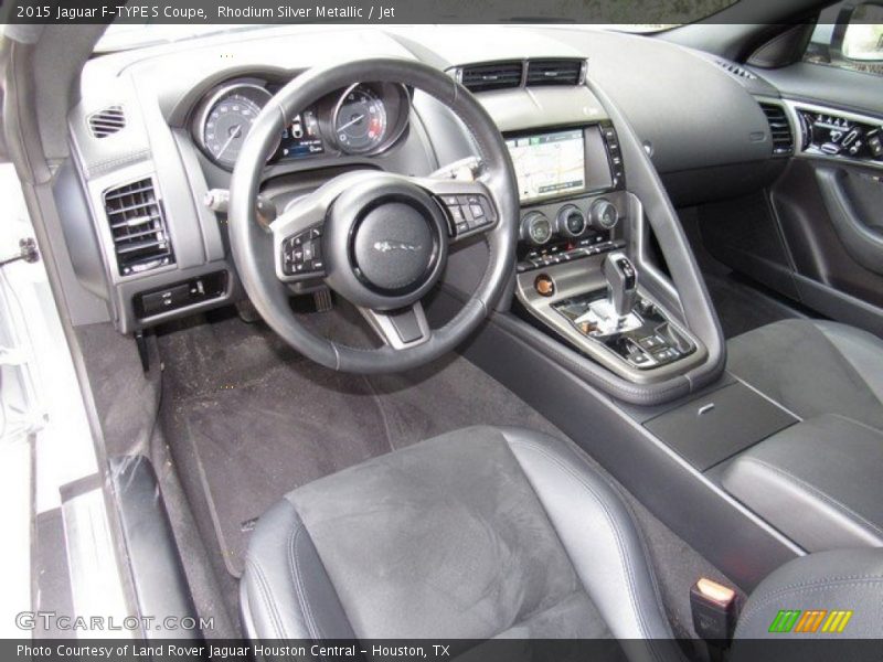  2015 F-TYPE S Coupe Jet Interior