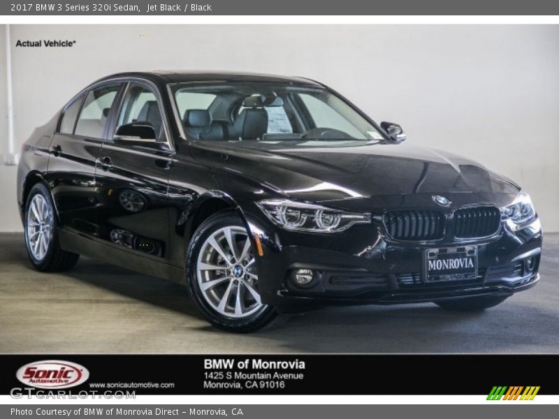 Jet Black / Black 2017 BMW 3 Series 320i Sedan