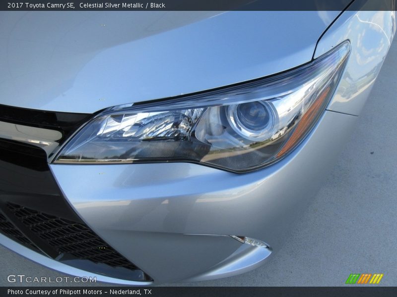 Celestial Silver Metallic / Black 2017 Toyota Camry SE