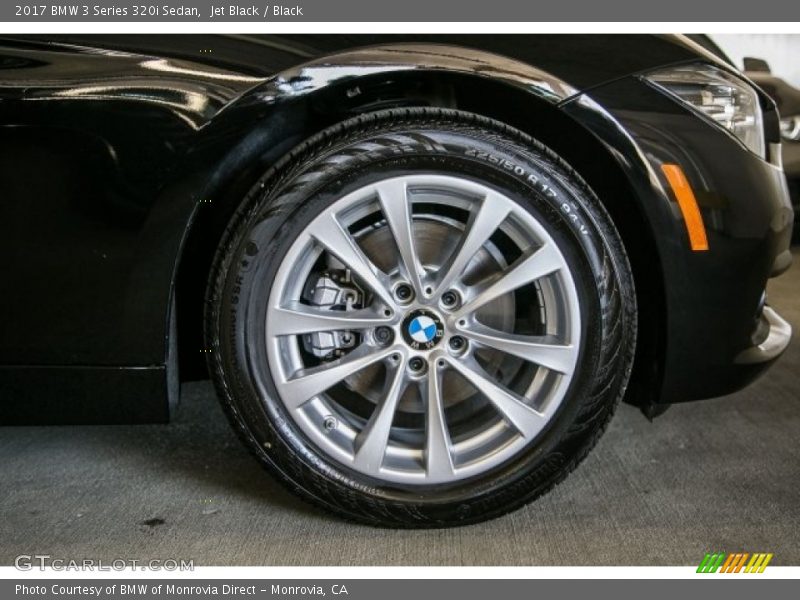 Jet Black / Black 2017 BMW 3 Series 320i Sedan