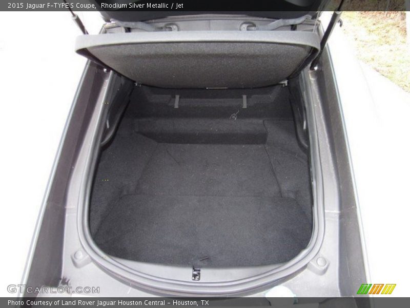 Rhodium Silver Metallic / Jet 2015 Jaguar F-TYPE S Coupe