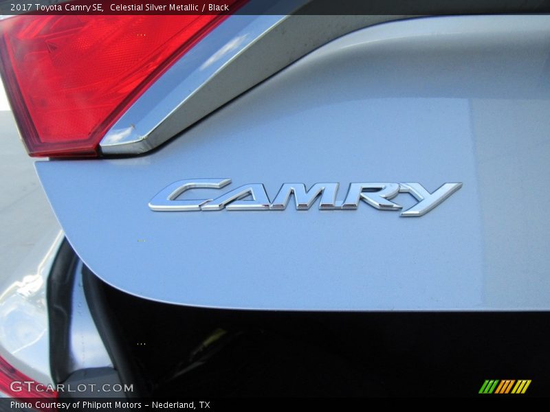 Celestial Silver Metallic / Black 2017 Toyota Camry SE