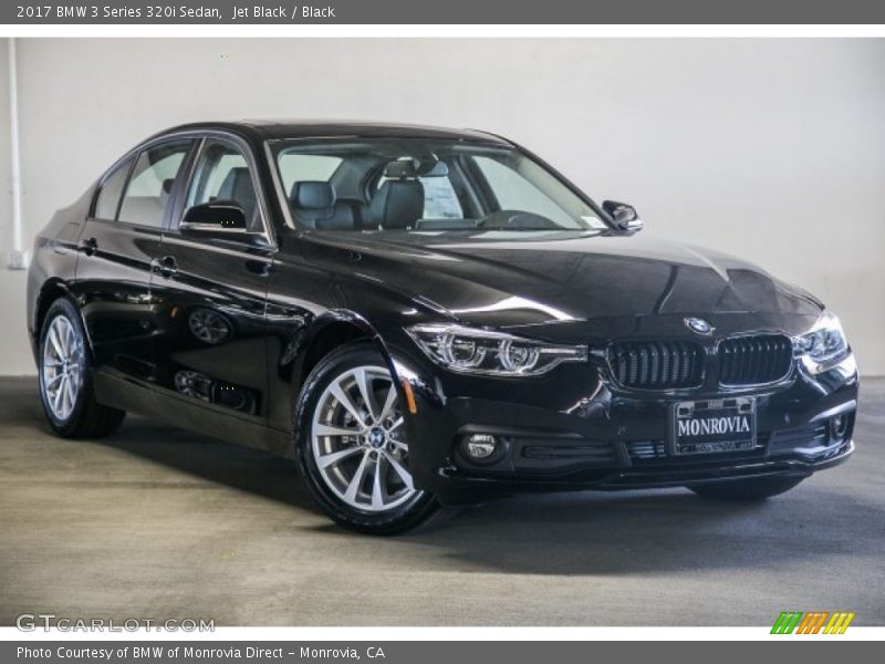 Jet Black / Black 2017 BMW 3 Series 320i Sedan