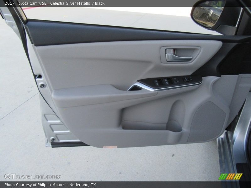 Celestial Silver Metallic / Black 2017 Toyota Camry SE