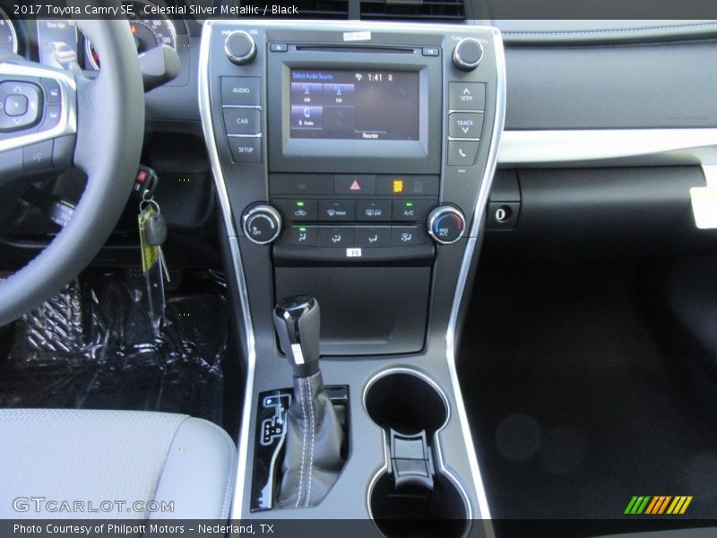 Celestial Silver Metallic / Black 2017 Toyota Camry SE