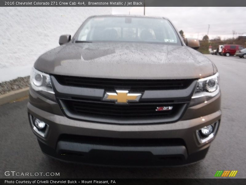 Brownstone Metallic / Jet Black 2016 Chevrolet Colorado Z71 Crew Cab 4x4