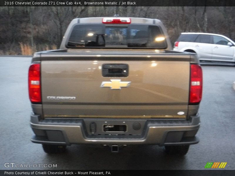 Brownstone Metallic / Jet Black 2016 Chevrolet Colorado Z71 Crew Cab 4x4