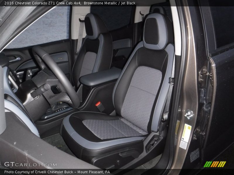 Brownstone Metallic / Jet Black 2016 Chevrolet Colorado Z71 Crew Cab 4x4
