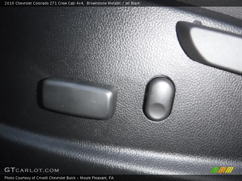 Brownstone Metallic / Jet Black 2016 Chevrolet Colorado Z71 Crew Cab 4x4