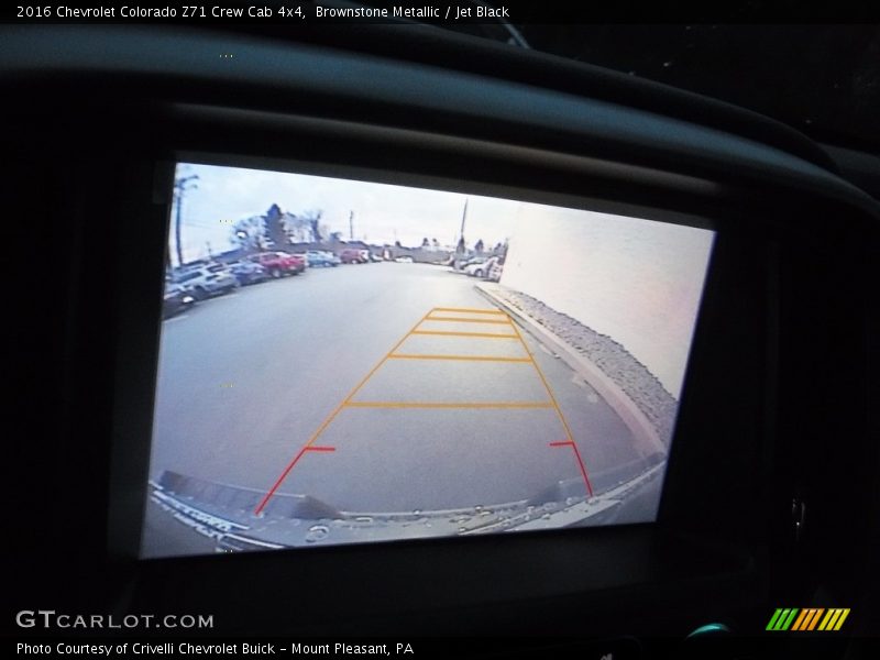 Brownstone Metallic / Jet Black 2016 Chevrolet Colorado Z71 Crew Cab 4x4