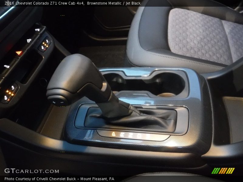 Brownstone Metallic / Jet Black 2016 Chevrolet Colorado Z71 Crew Cab 4x4