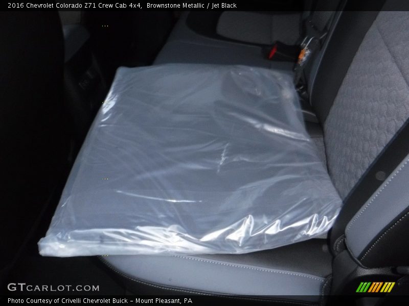 Brownstone Metallic / Jet Black 2016 Chevrolet Colorado Z71 Crew Cab 4x4