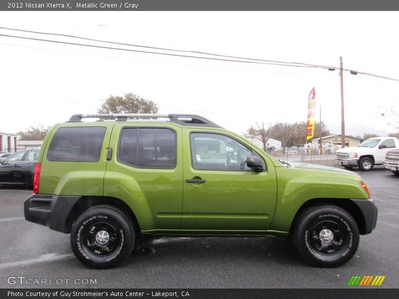 Metallic Green / Gray 2012 Nissan Xterra X