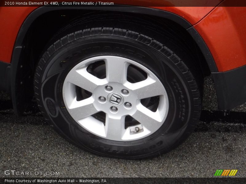 Citrus Fire Metallic / Titanium 2010 Honda Element EX 4WD
