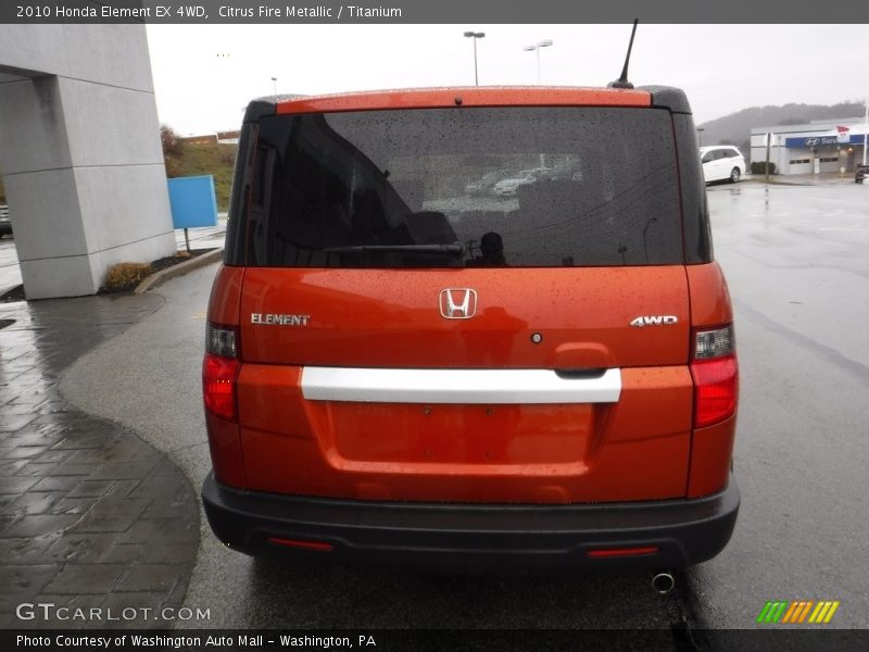 Citrus Fire Metallic / Titanium 2010 Honda Element EX 4WD