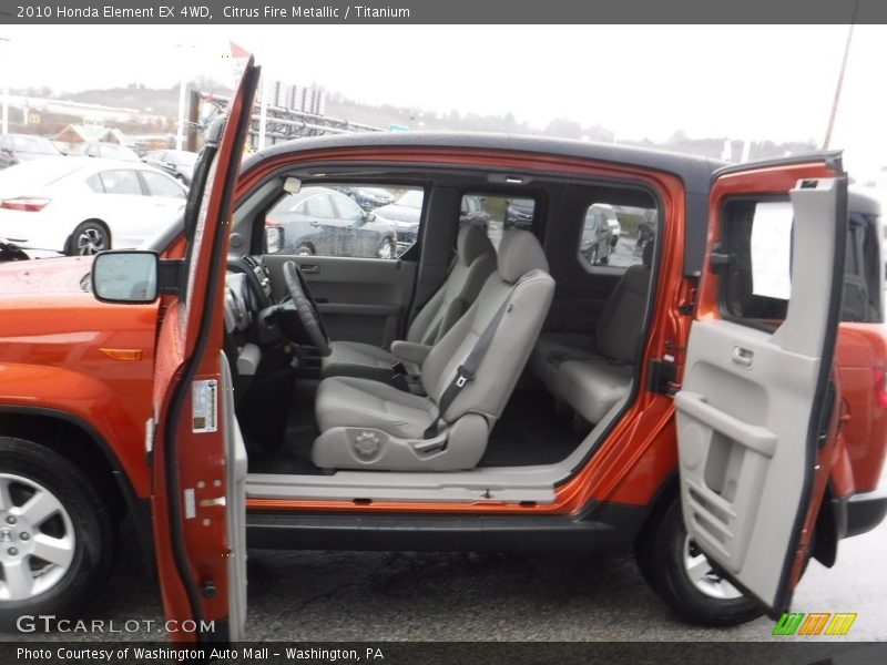 Citrus Fire Metallic / Titanium 2010 Honda Element EX 4WD