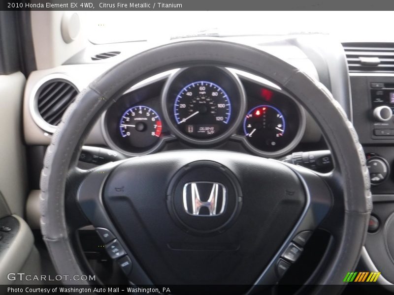 Citrus Fire Metallic / Titanium 2010 Honda Element EX 4WD