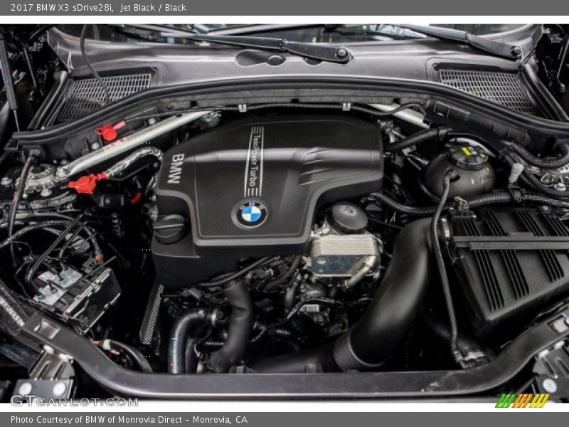 Jet Black / Black 2017 BMW X3 sDrive28i