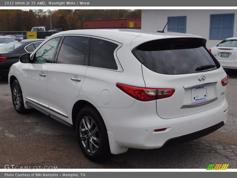 Moonlight White / Wheat 2013 Infiniti JX 35 AWD