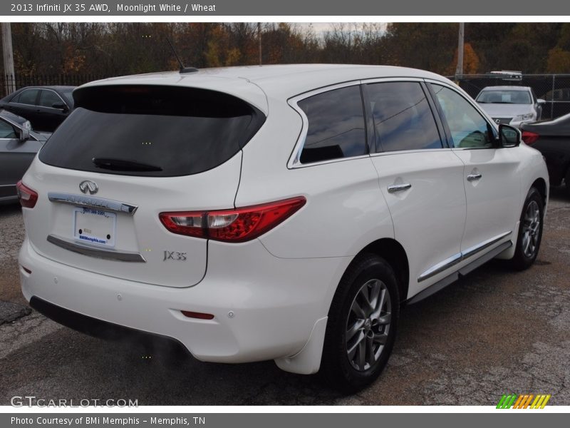 Moonlight White / Wheat 2013 Infiniti JX 35 AWD