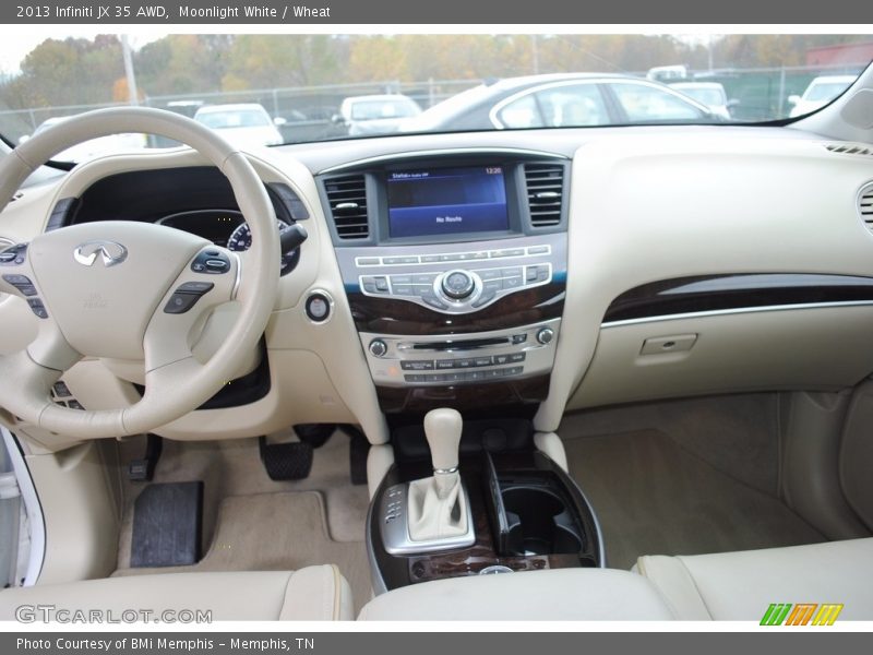 Moonlight White / Wheat 2013 Infiniti JX 35 AWD