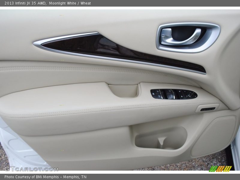 Moonlight White / Wheat 2013 Infiniti JX 35 AWD