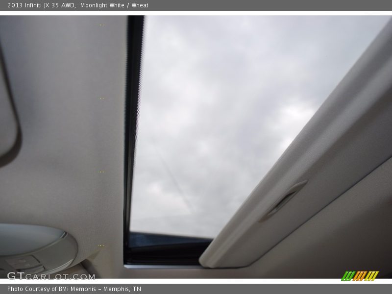 Moonlight White / Wheat 2013 Infiniti JX 35 AWD