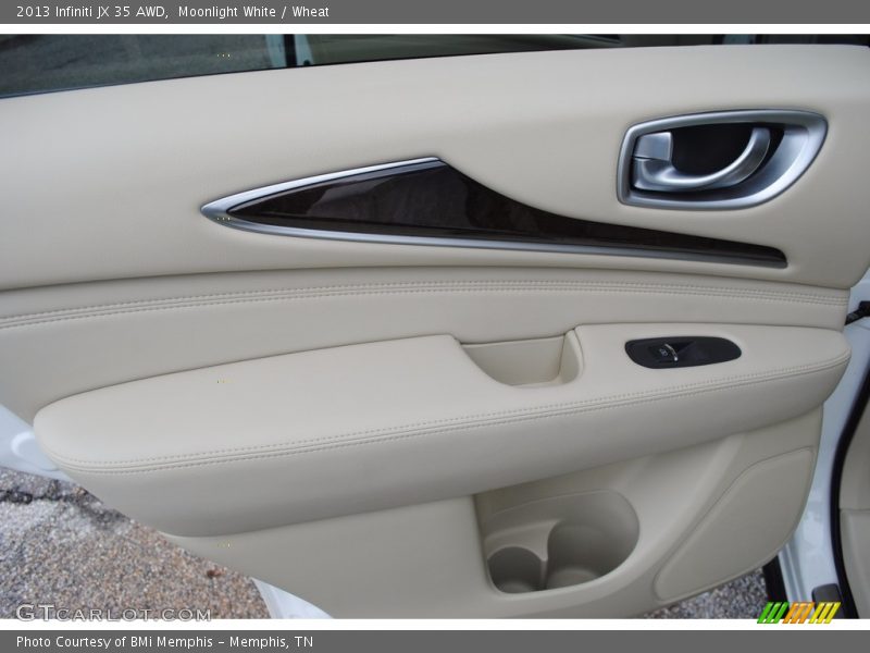 Moonlight White / Wheat 2013 Infiniti JX 35 AWD