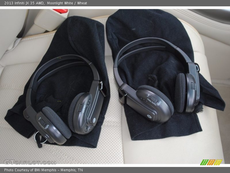 Moonlight White / Wheat 2013 Infiniti JX 35 AWD