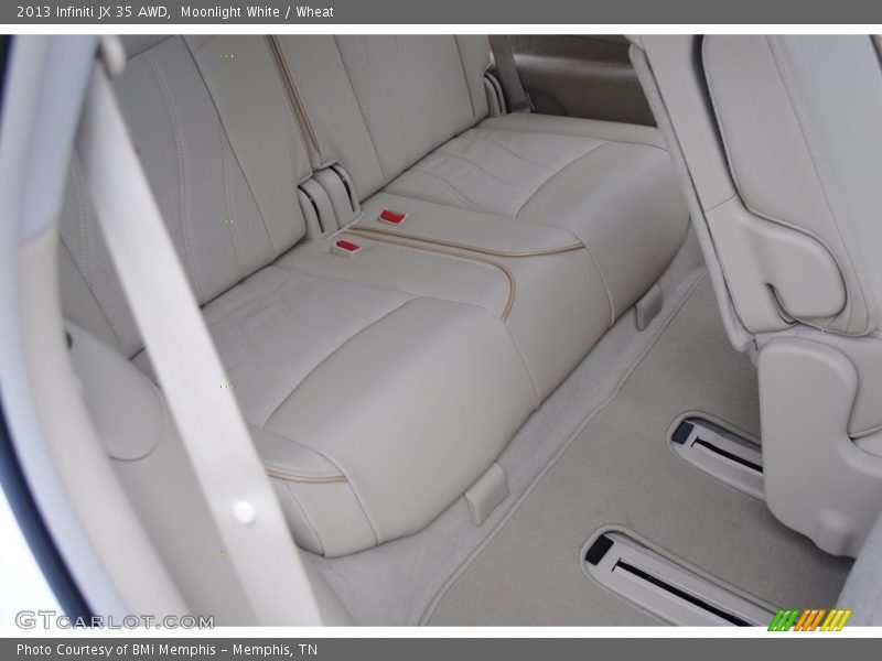 Moonlight White / Wheat 2013 Infiniti JX 35 AWD