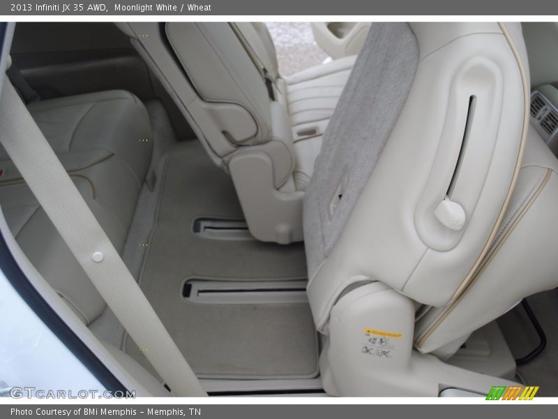 Moonlight White / Wheat 2013 Infiniti JX 35 AWD