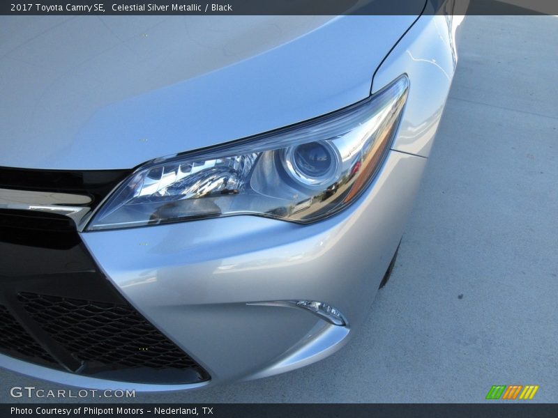 Celestial Silver Metallic / Black 2017 Toyota Camry SE