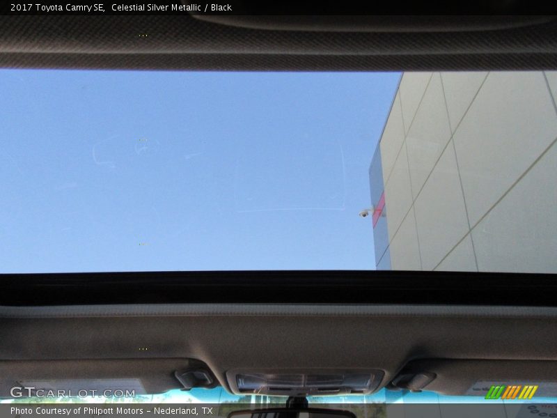 Celestial Silver Metallic / Black 2017 Toyota Camry SE