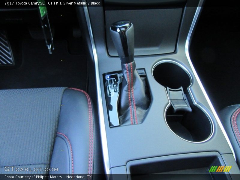 Celestial Silver Metallic / Black 2017 Toyota Camry SE