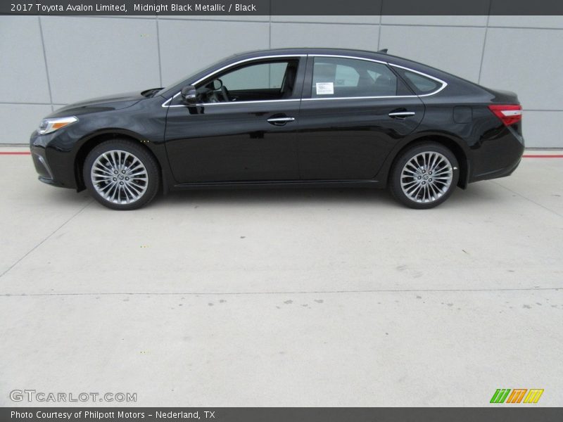  2017 Avalon Limited Midnight Black Metallic