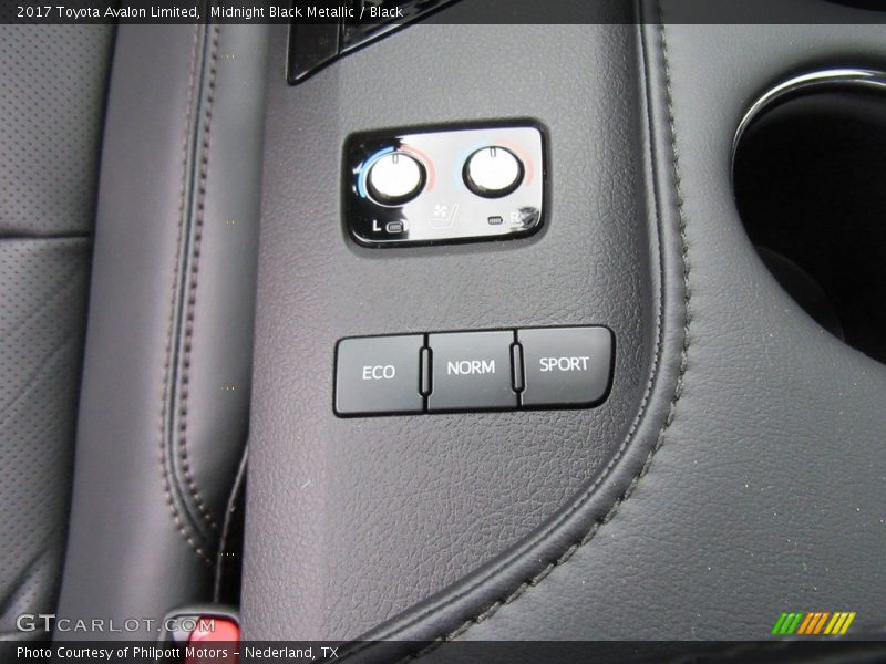 Controls of 2017 Avalon Limited