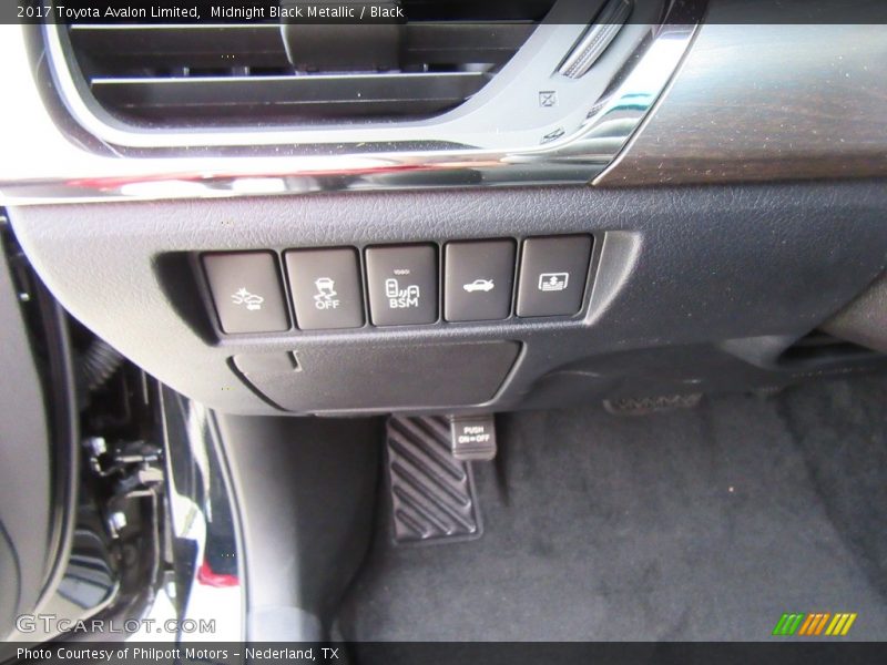 Controls of 2017 Avalon Limited