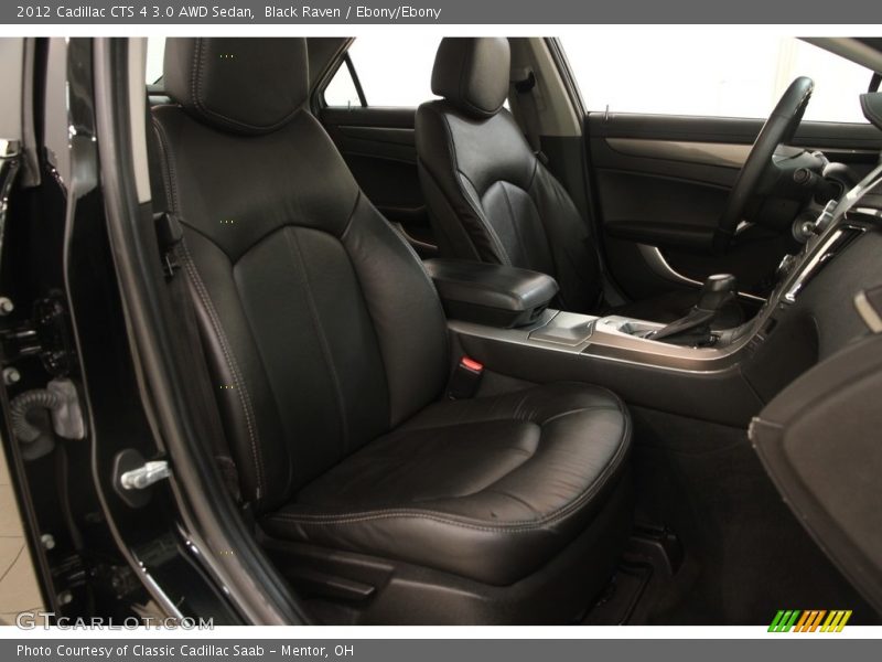 Black Raven / Ebony/Ebony 2012 Cadillac CTS 4 3.0 AWD Sedan