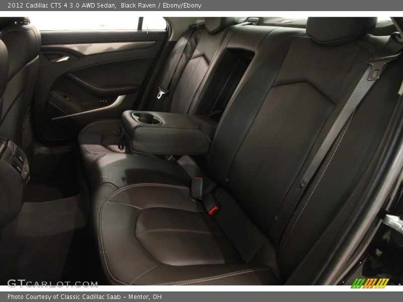 Black Raven / Ebony/Ebony 2012 Cadillac CTS 4 3.0 AWD Sedan