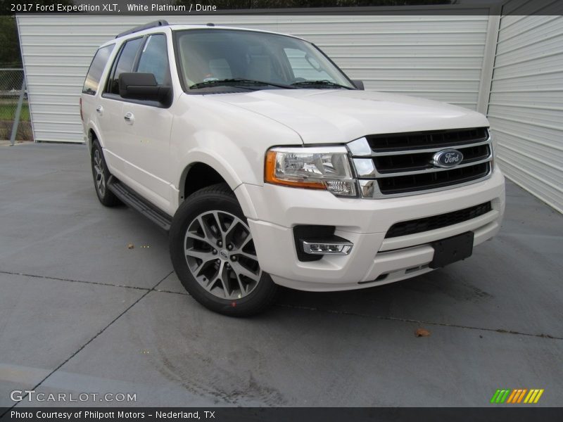 White Platinum / Dune 2017 Ford Expedition XLT