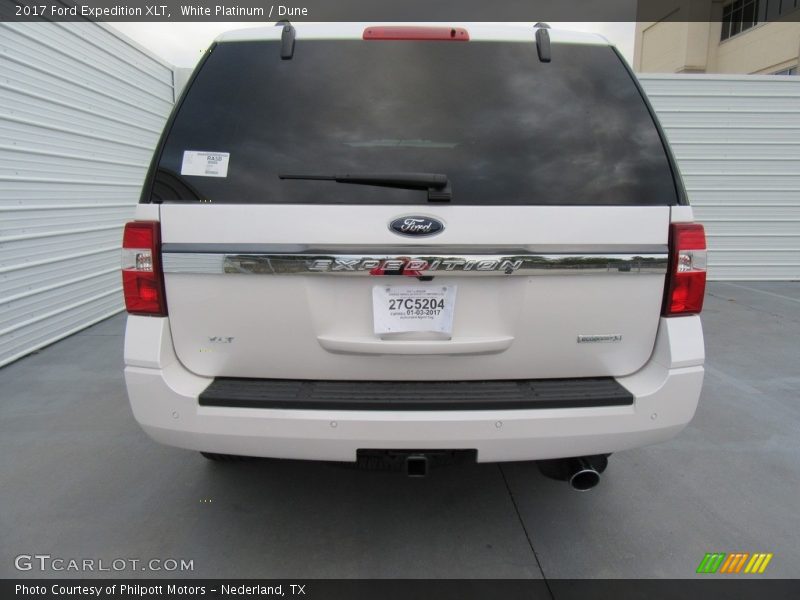 White Platinum / Dune 2017 Ford Expedition XLT