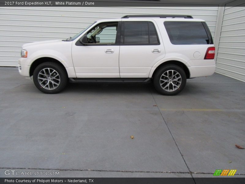 White Platinum / Dune 2017 Ford Expedition XLT
