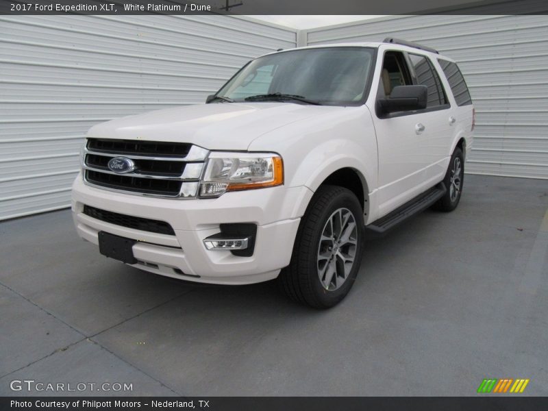 White Platinum / Dune 2017 Ford Expedition XLT