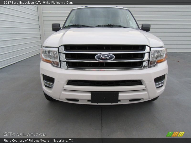 White Platinum / Dune 2017 Ford Expedition XLT