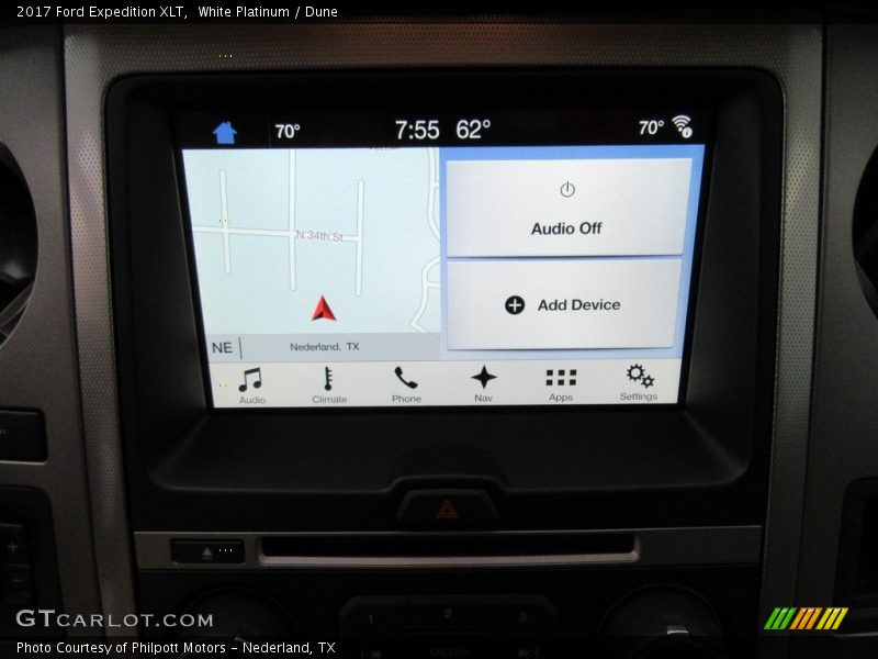 White Platinum / Dune 2017 Ford Expedition XLT