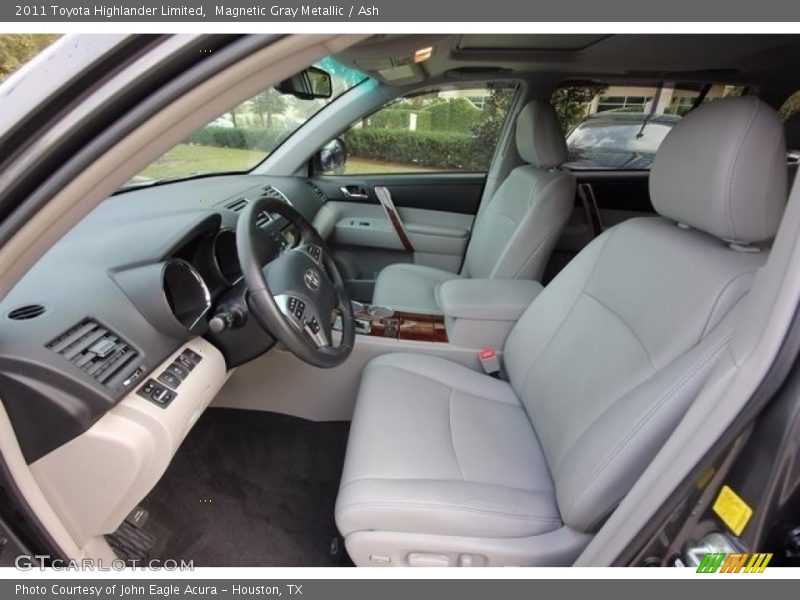 Magnetic Gray Metallic / Ash 2011 Toyota Highlander Limited